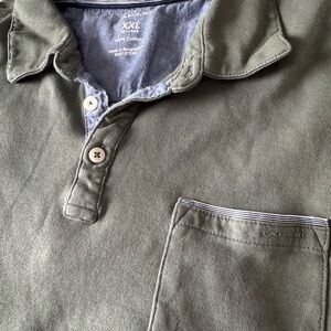 Tahari Black and Blue Casual Shirt XXL